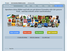 Tablet Screenshot of dreamies.de